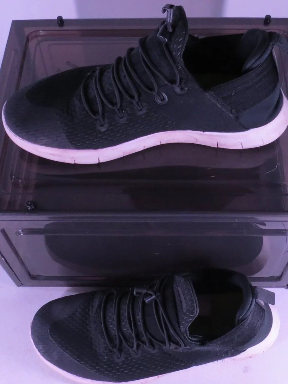 Nike Free RN Black Running Shoes | Lightweight Sneakers | Women's Size 9